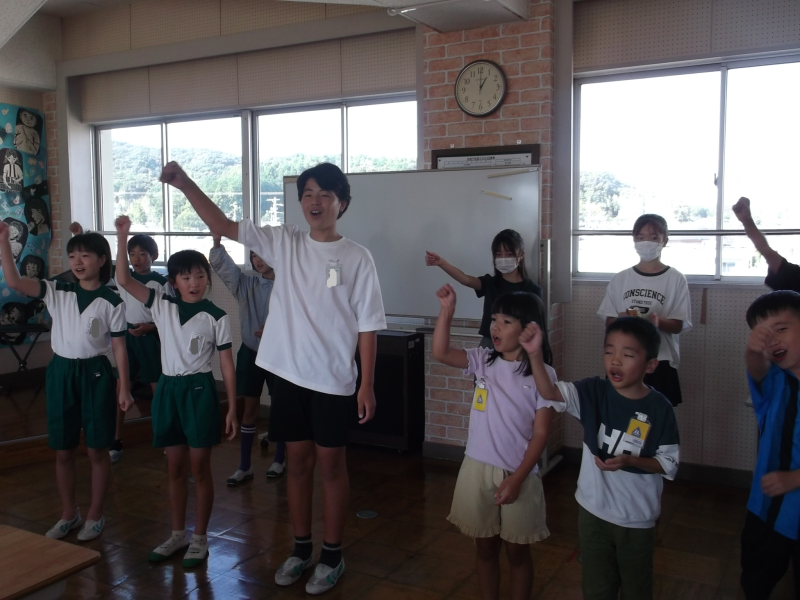 0109運動会応援練習