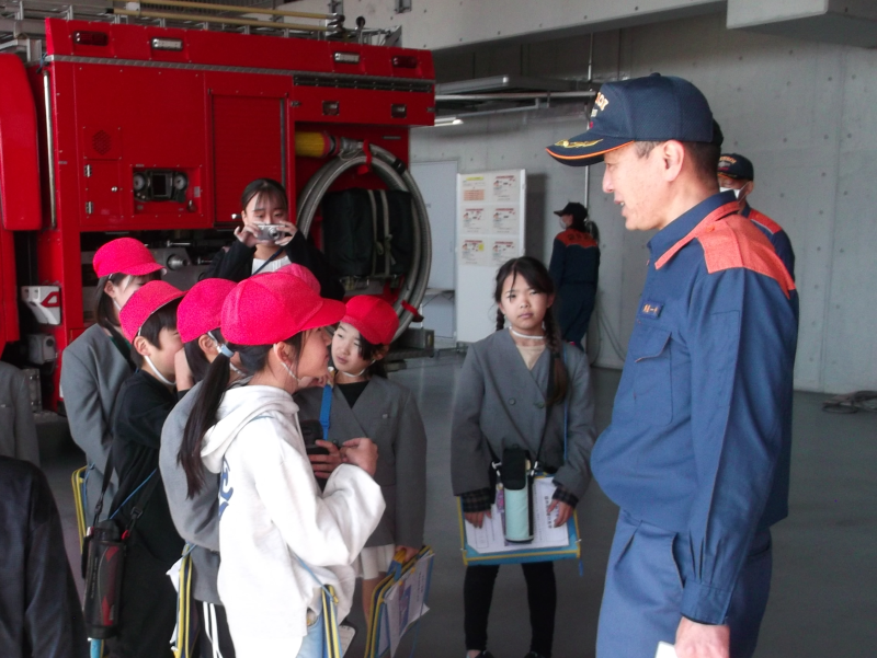 11173年消防署見学